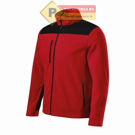 Jachete polar unisex rosu pentru protectie